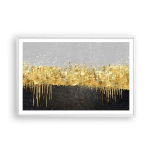 Plakat w białej ramie - W głąb i ku górze - 91x61 cm