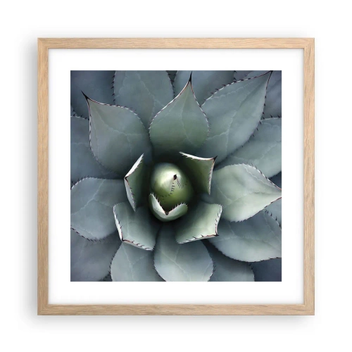 Plakat w ramie jasny dąb - Wabi i przestrzega - 40x40 cm