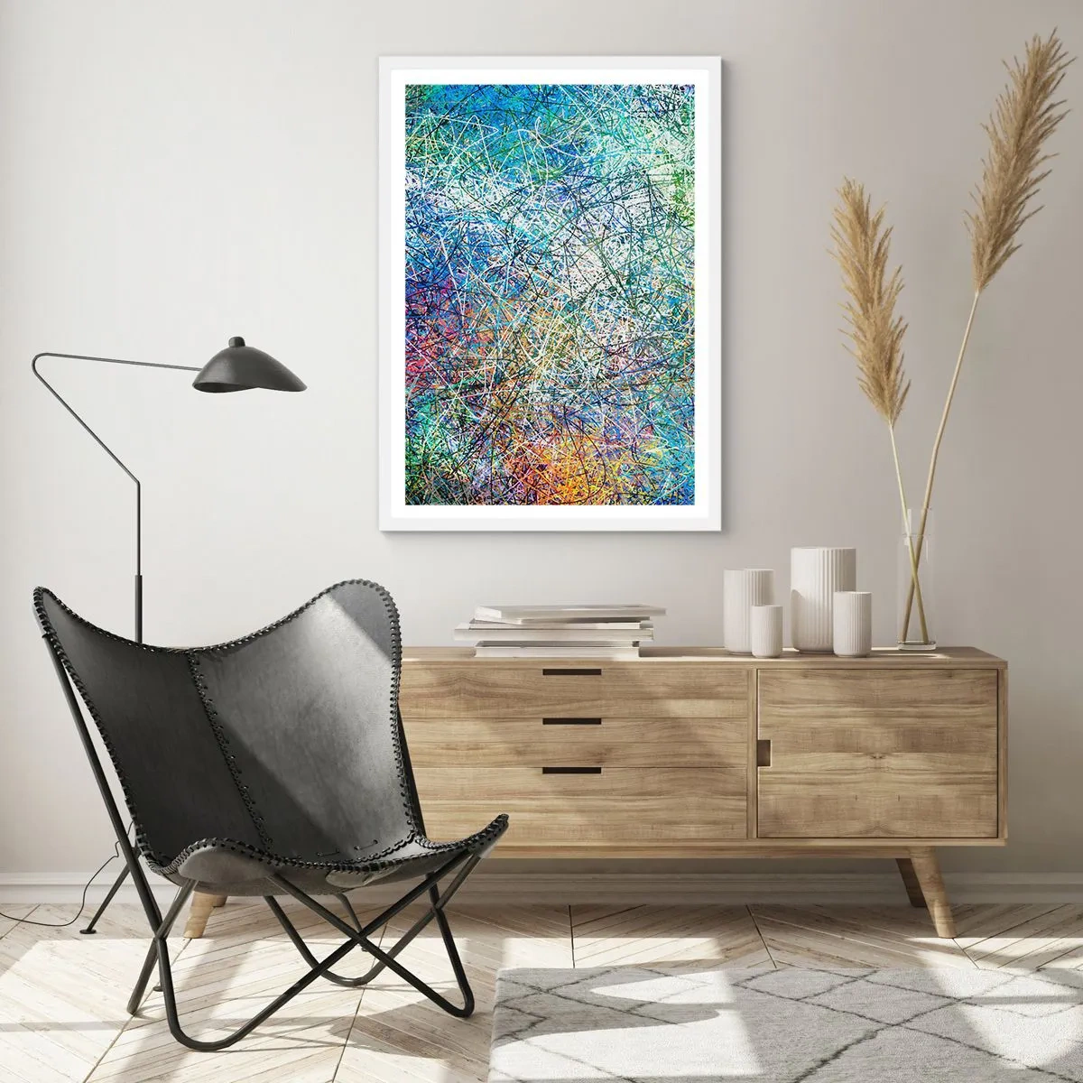 Plakat w białej ramie - To nie takie proste - 70x100 cm