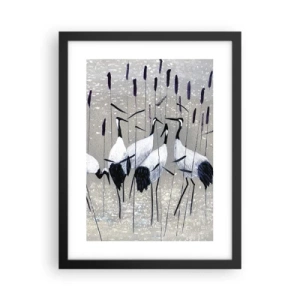Plakat w czarnej ramie - Wśród swoich - 30x40 cm