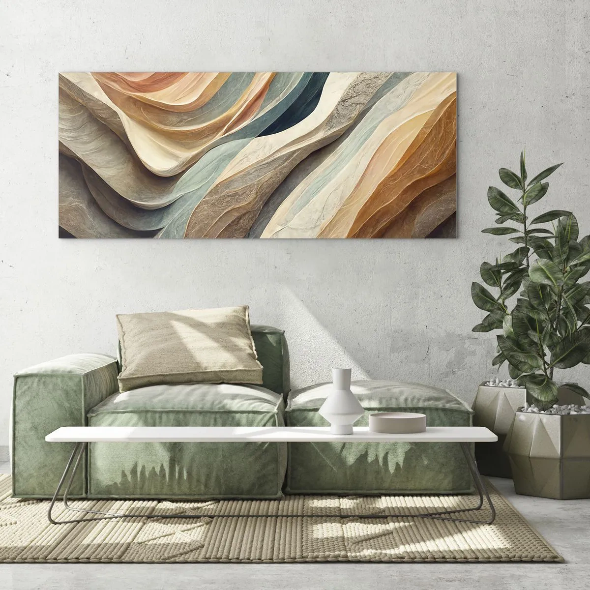 Obraz na szkle - Chwila przed zmianą - 100x40 cm