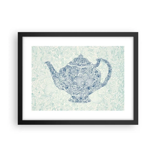 Plakat w czarnej ramie - Herbaty czar - 40x30 cm