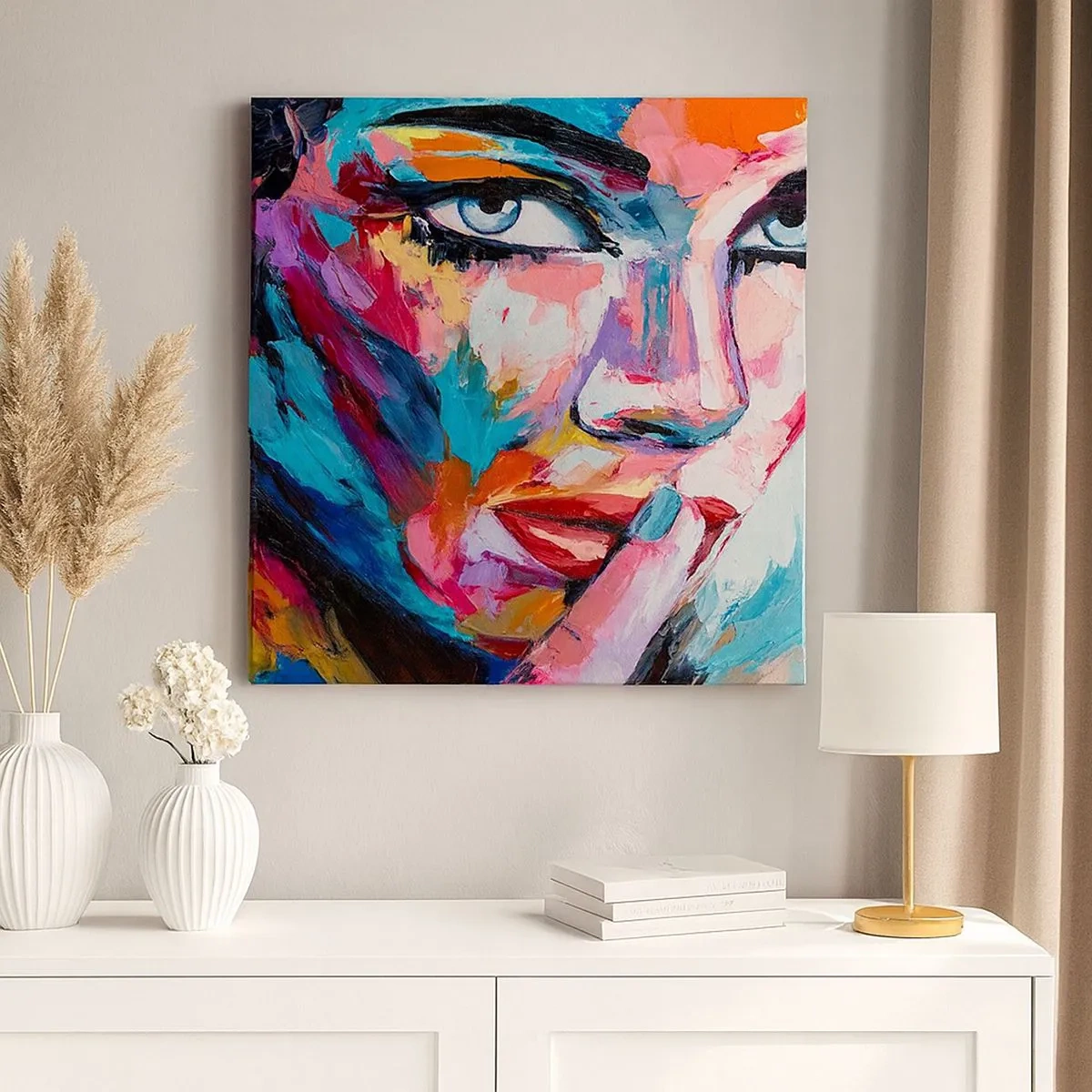 Obraz na płótnie - Nasza pierwsza tajemnica - 30x30 cm