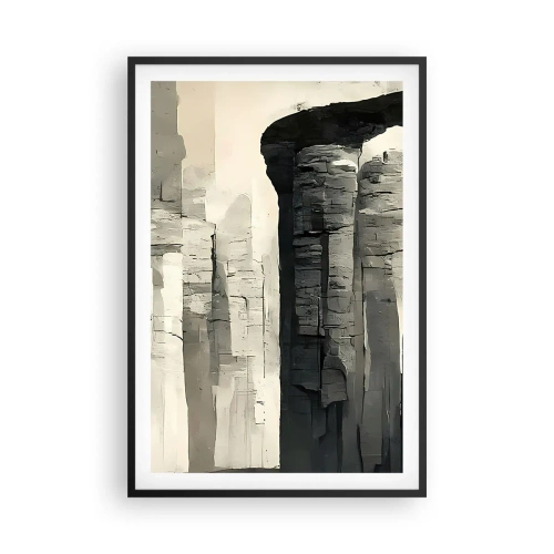 Plakat w czarnej ramie - Majestat antyku - 61x91 cm