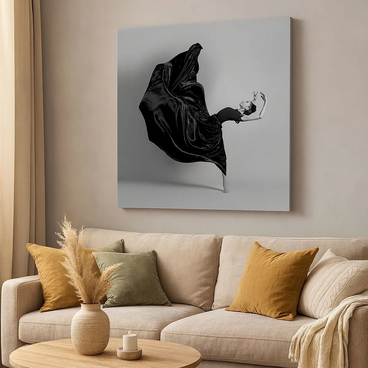 Obraz na płótnie - Uskrzydlona muzyką - 30x30 cm