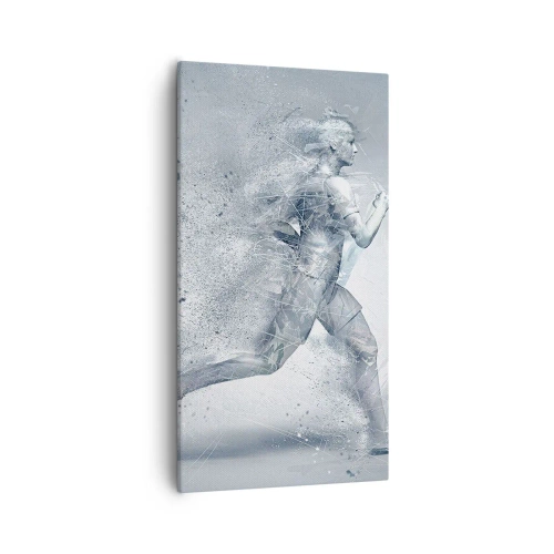 Obraz na płótnie - Energia krystalicznie czysta - 55x100 cm