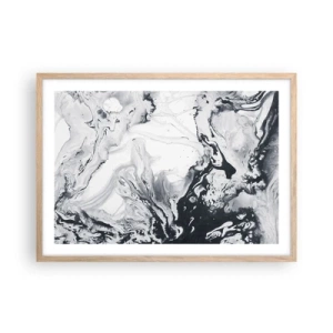 Plakat w ramie jasny dąb - Wnętrze Ziemi - 70x50 cm