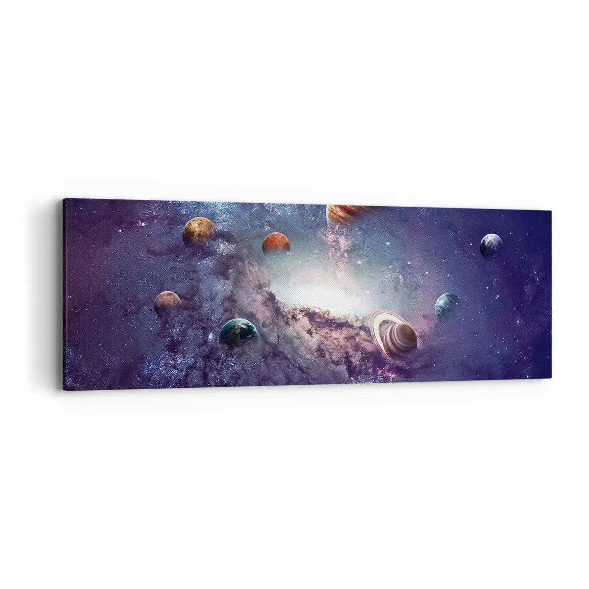 Obraz na płótnie - Układ słoneczno-taneczny - 90x30 cm