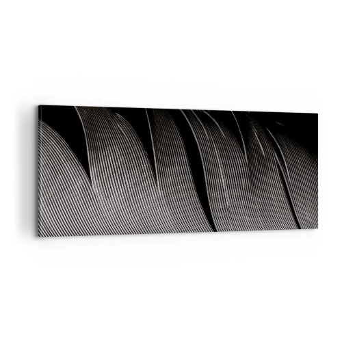 Obraz na płótnie - Pióro – cudowna konstrukcja - 100x40 cm