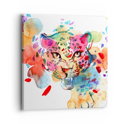 Obraz na płótnie - Piękna i bestia - 30x30 cm