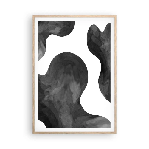 Plakat w ramie jasny dąb - Droga Mleczna - 70x100 cm