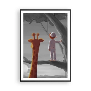 Plakat w czarnej ramie - To się naprawdę dzieje - 70x100 cm
