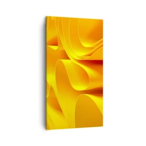 Obraz na płótnie - Jak fale słońca - 45x80 cm