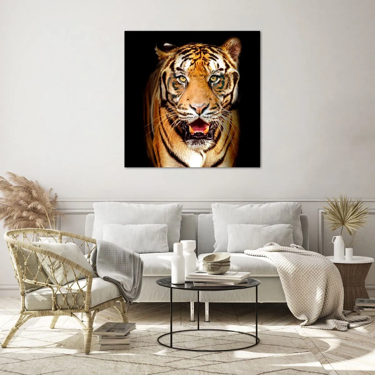 Obraz na szkle - Dzikość serca - 30x30 cm