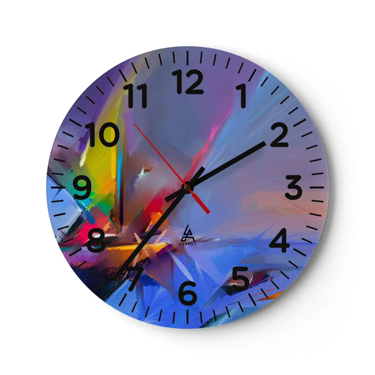 Zegar ścienny - Śmigła jak ptak - 30x30 cm