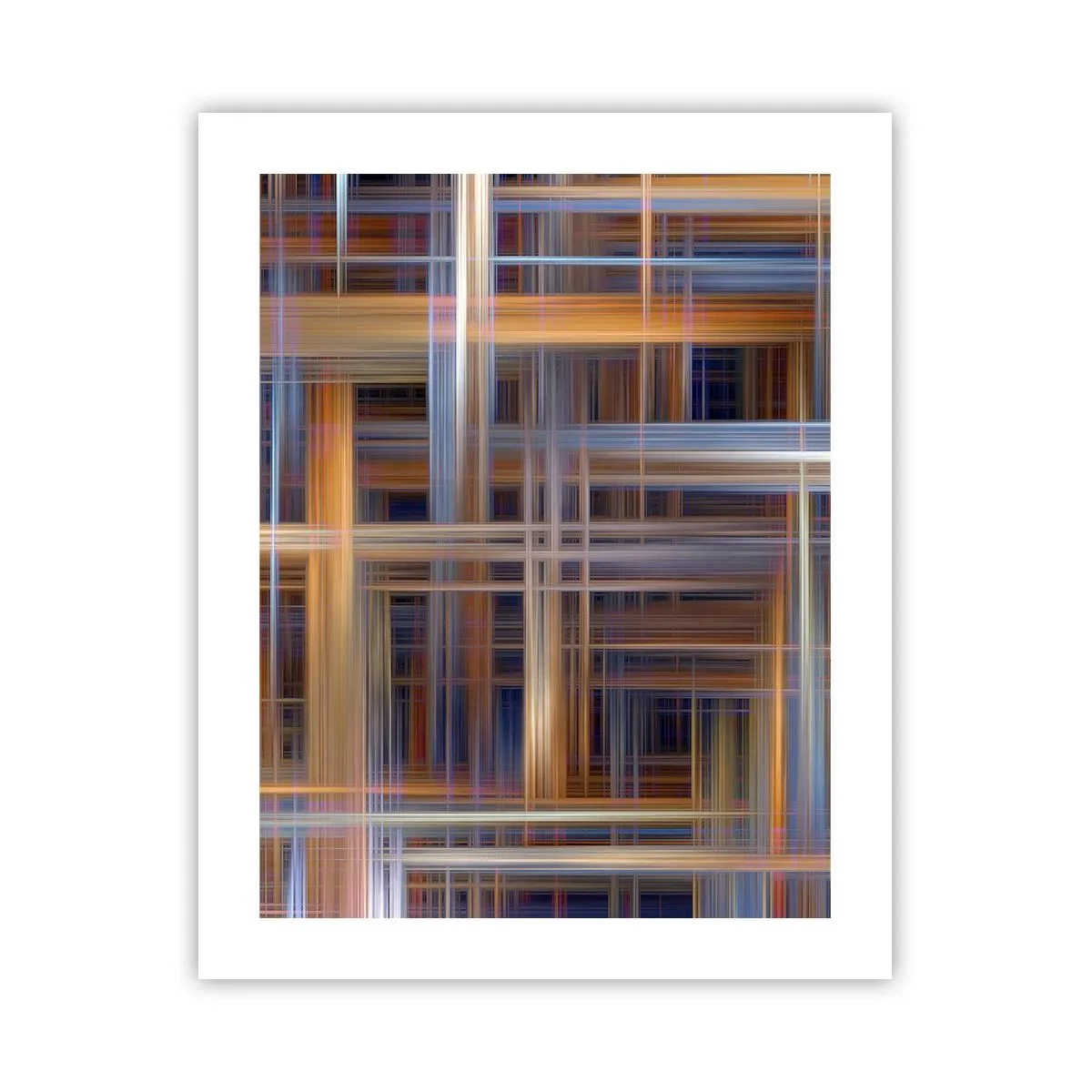 Plakat - Utkane ze światła - 40x50 cm