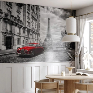 Fototapeta Samoprzylepna Deluxe Sticker - Drapieżnik w mieście - Miasto, Wieża Eiffla, Paryż - 450x315 cm