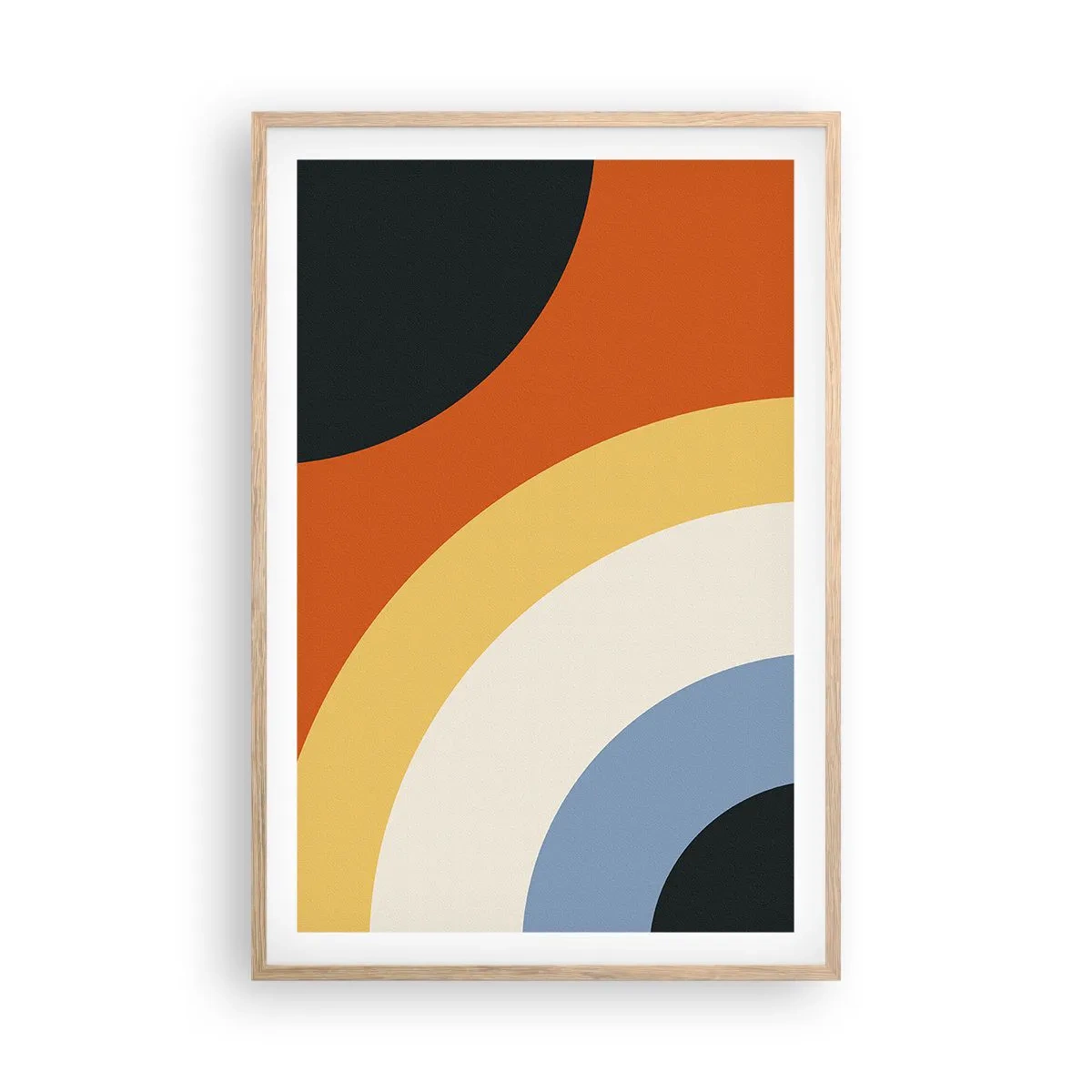 Plakat w ramie jasny dąb - Ku sobie - 61x91 cm