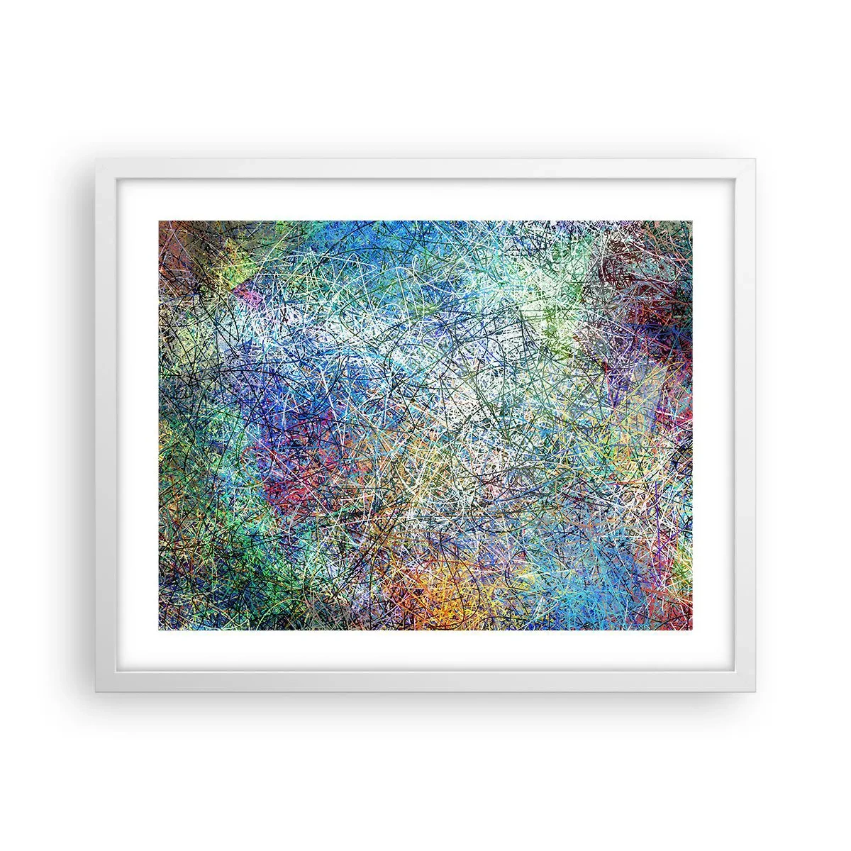 Plakat w białej ramie - To nie takie proste - 50x40 cm