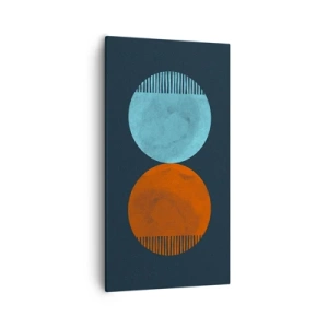 Obraz na płótnie - Tylko geometria? - 55x100 cm