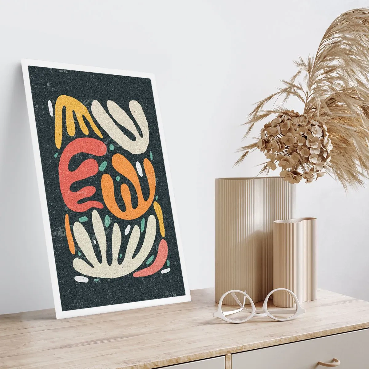 Plakat - Kompozycja – zaraz cię schwytam - 70x100 cm