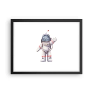 Plakat w czarnej ramie - To na razie! - 40x30 cm