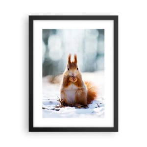 Plakat w czarnej ramie - I co tak patrzysz? - 30x40 cm