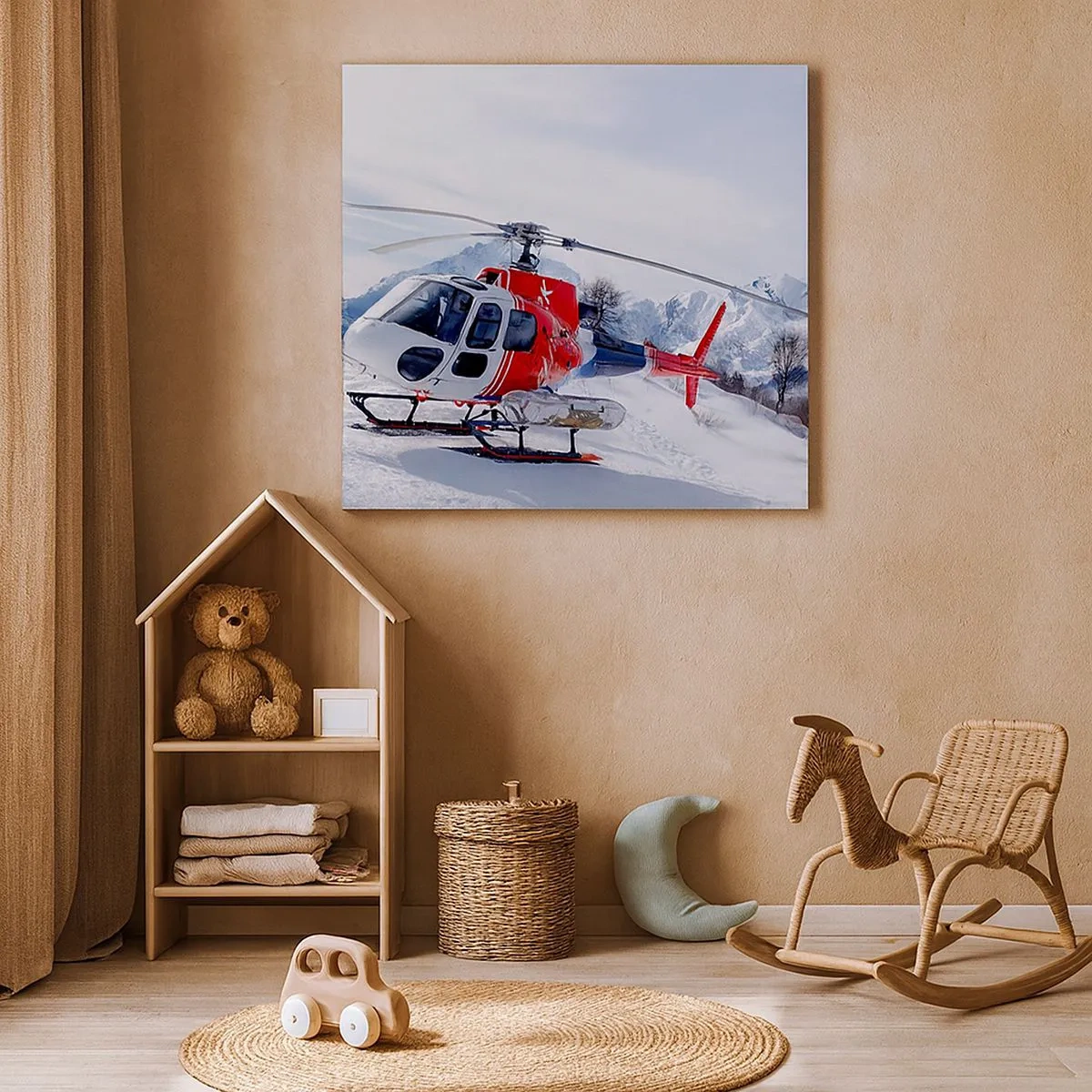 Obraz na płótnie - Zawsze gotowy - 30x30 cm