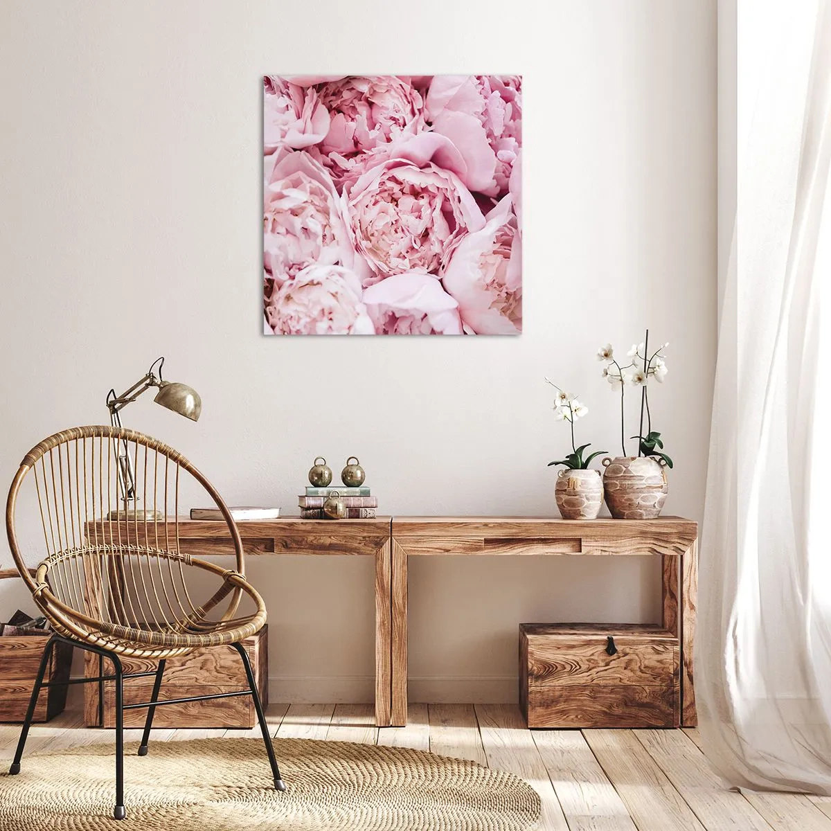 Obraz na płótnie - Przytulone i pachnące - 50x50 cm