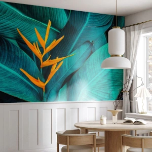 Fototapeta Standard Eco - Kwiat Edenu - Strelicja Królewska, Kwiat, Afryka - 300x210 cm