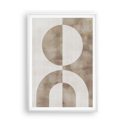 Plakat w białej ramie - Podobieństwa i różnice - 70x100 cm