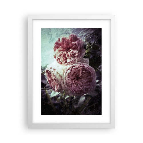 Plakat w białej ramie - W romantycznym klimacie - 30x40 cm