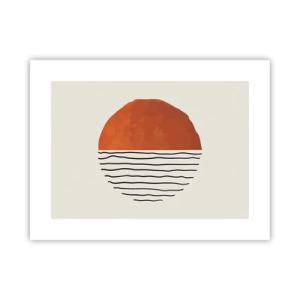 Plakat - W japońskim klimacie - 40x30 cm