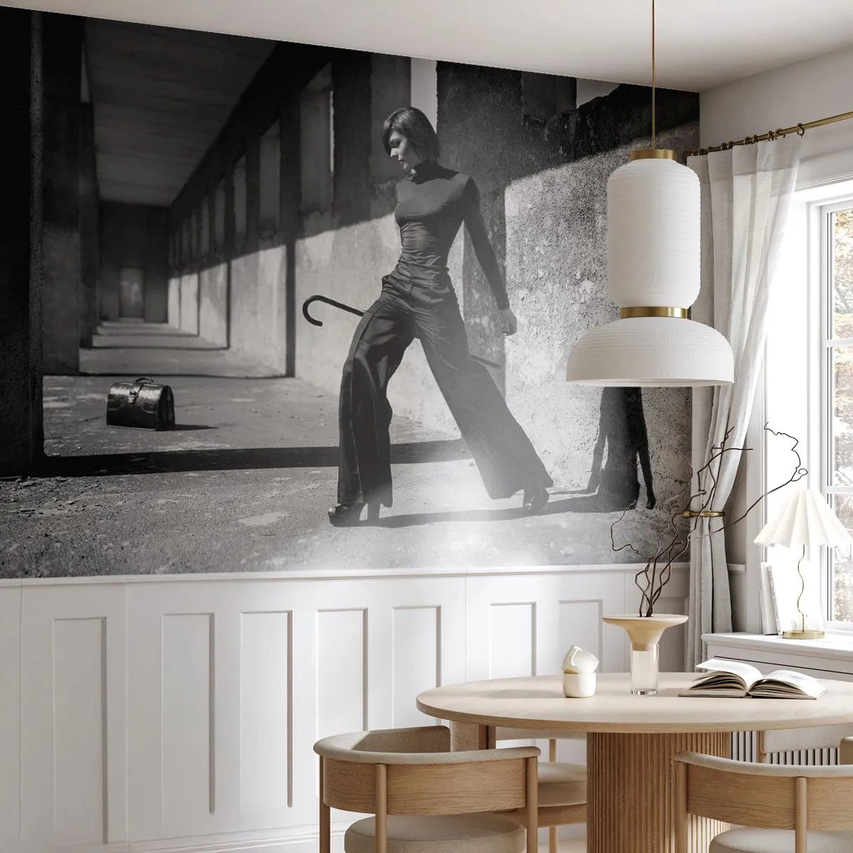 Fototapeta Standard Eco -  Miejska elegancja - Kobieta, Moda, Modelka - 200x140 cm