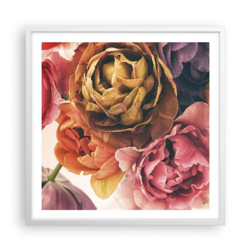 Plakat w białej ramie - Święto życia - 60x60 cm