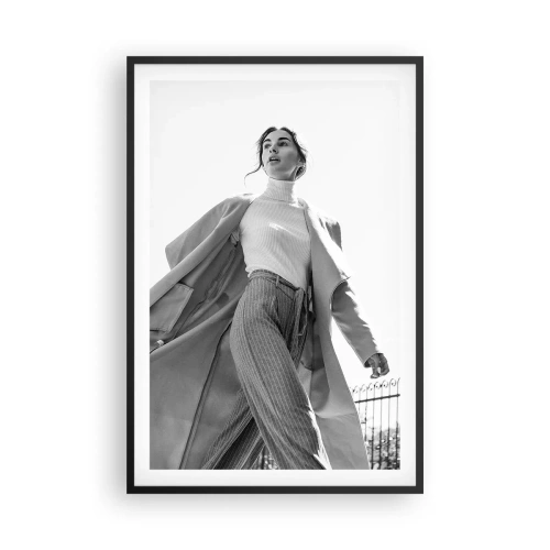 Plakat w czarnej ramie - Idziesz ze mną? - 61x91 cm