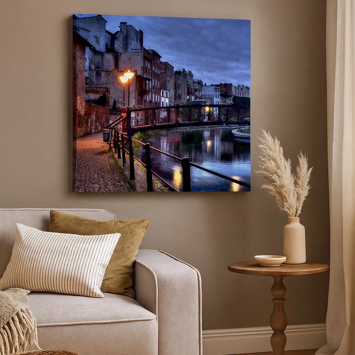 Obraz na płótnie - Takiej Bydgoszczy nie znałeś - 30x30 cm