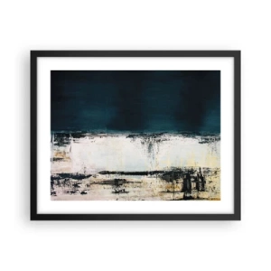 Plakat w czarnej ramie - Kompozycja horyzontalna - 50x40 cm