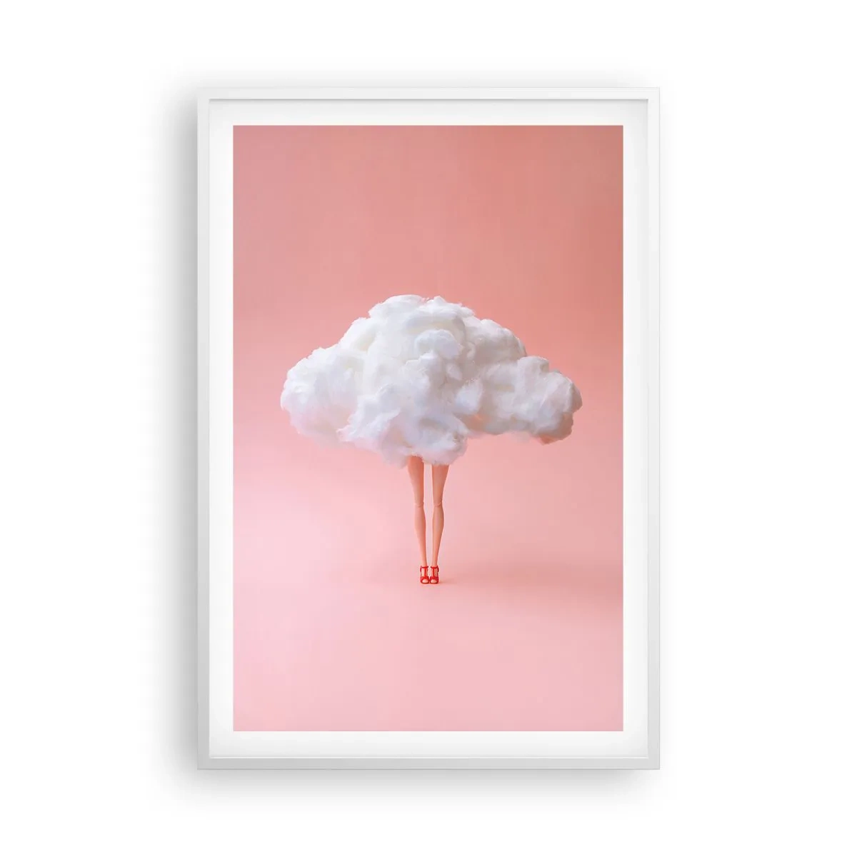 Plakat w białej ramie - Słodka obietnica - 61x91 cm