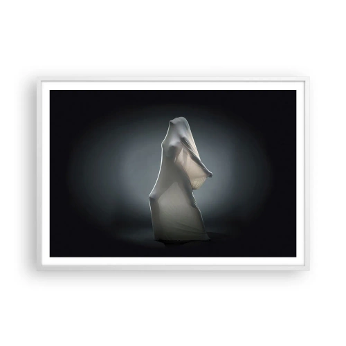 Plakat w białej ramie - Ukryte pragnienia - 100x70 cm