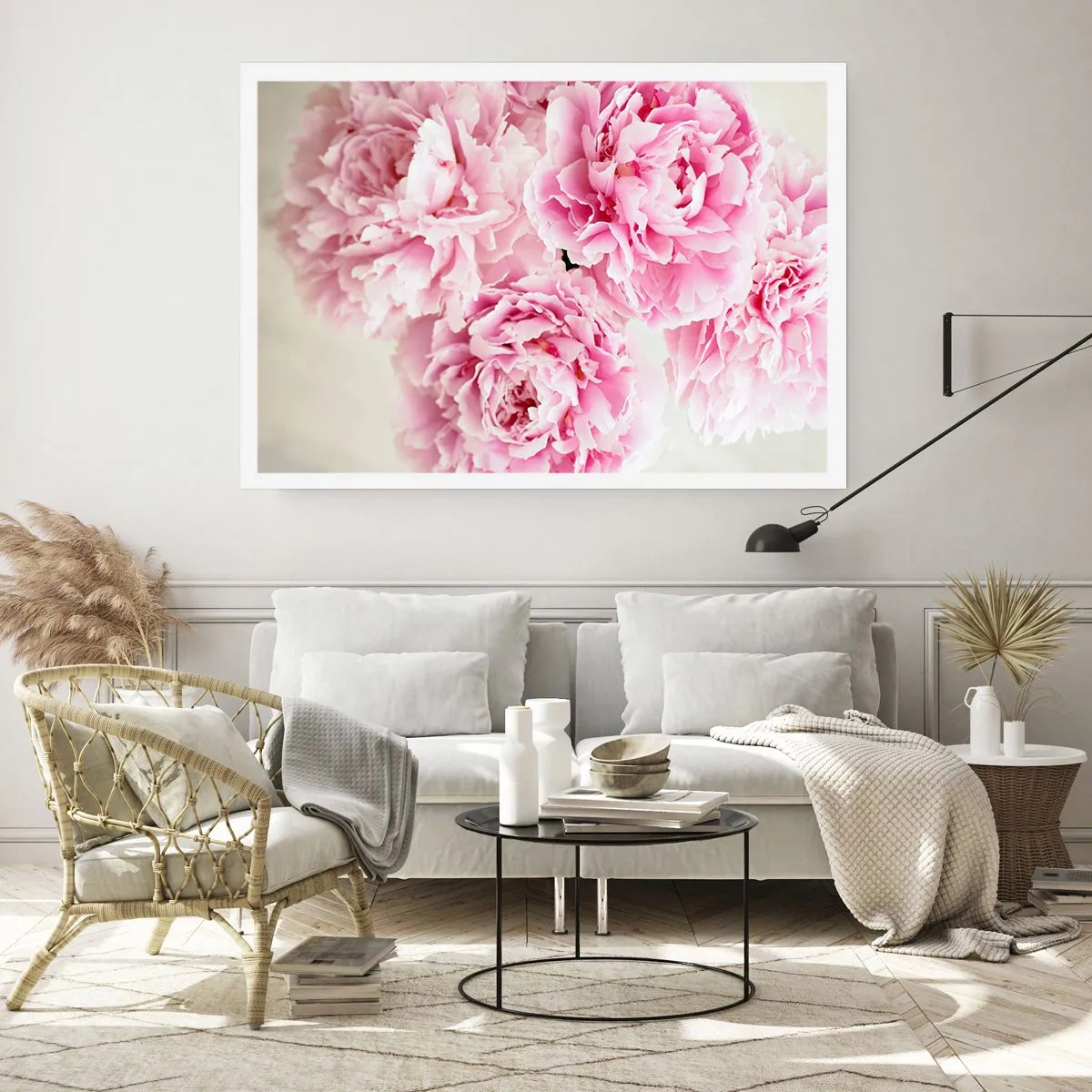 Plakat - W różowym przepychu - 70x50 cm