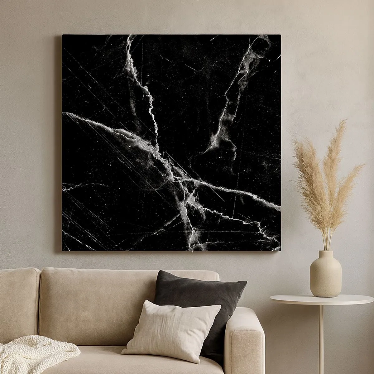 Obraz na płótnie - Sekretne życie kamienia - 30x30 cm