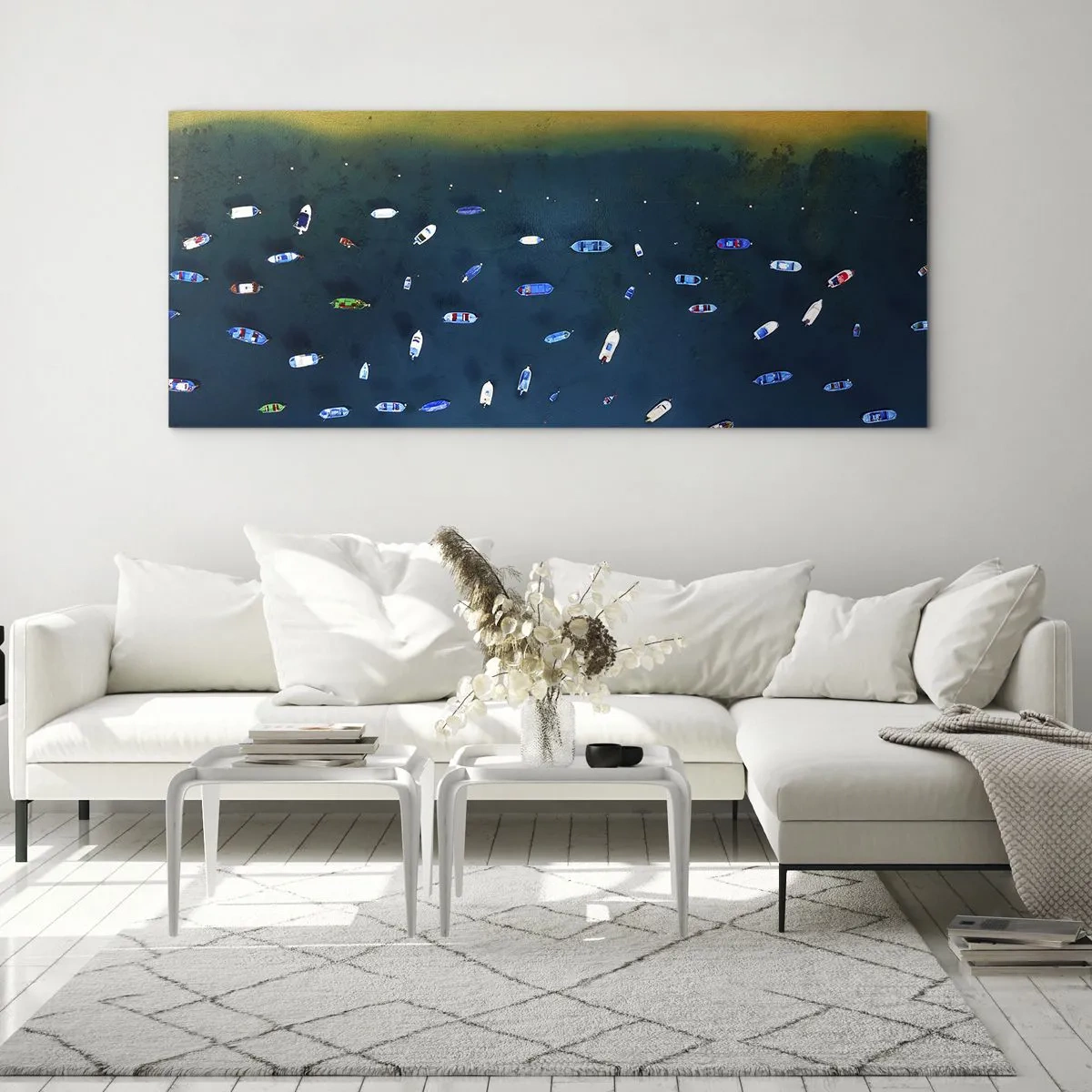 Obraz na szkle - Wakacyjna gra - 100x40 cm