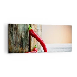 Obraz na płótnie - Red hot chili peppers - 100x40 cm