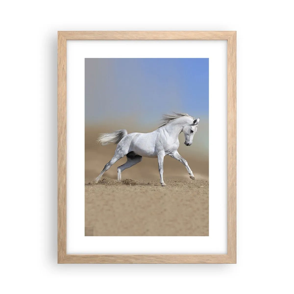 Plakat w ramie jasny dąb - Najpiękniejsza arabska baśń - 30x40 cm