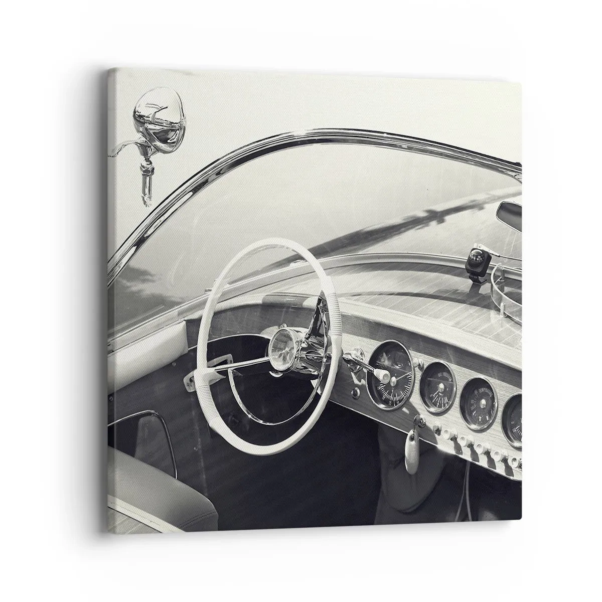 Obraz na płótnie - Pogoda dla bogaczy - 40x40 cm