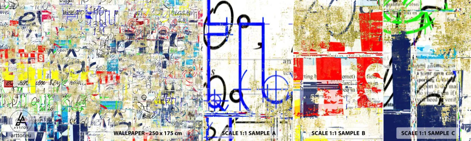 Fototapeta Próbka Standard Eco - Po prostu cieszy oczy - Graffiti, Mural, Młodzież - 100x30 cm