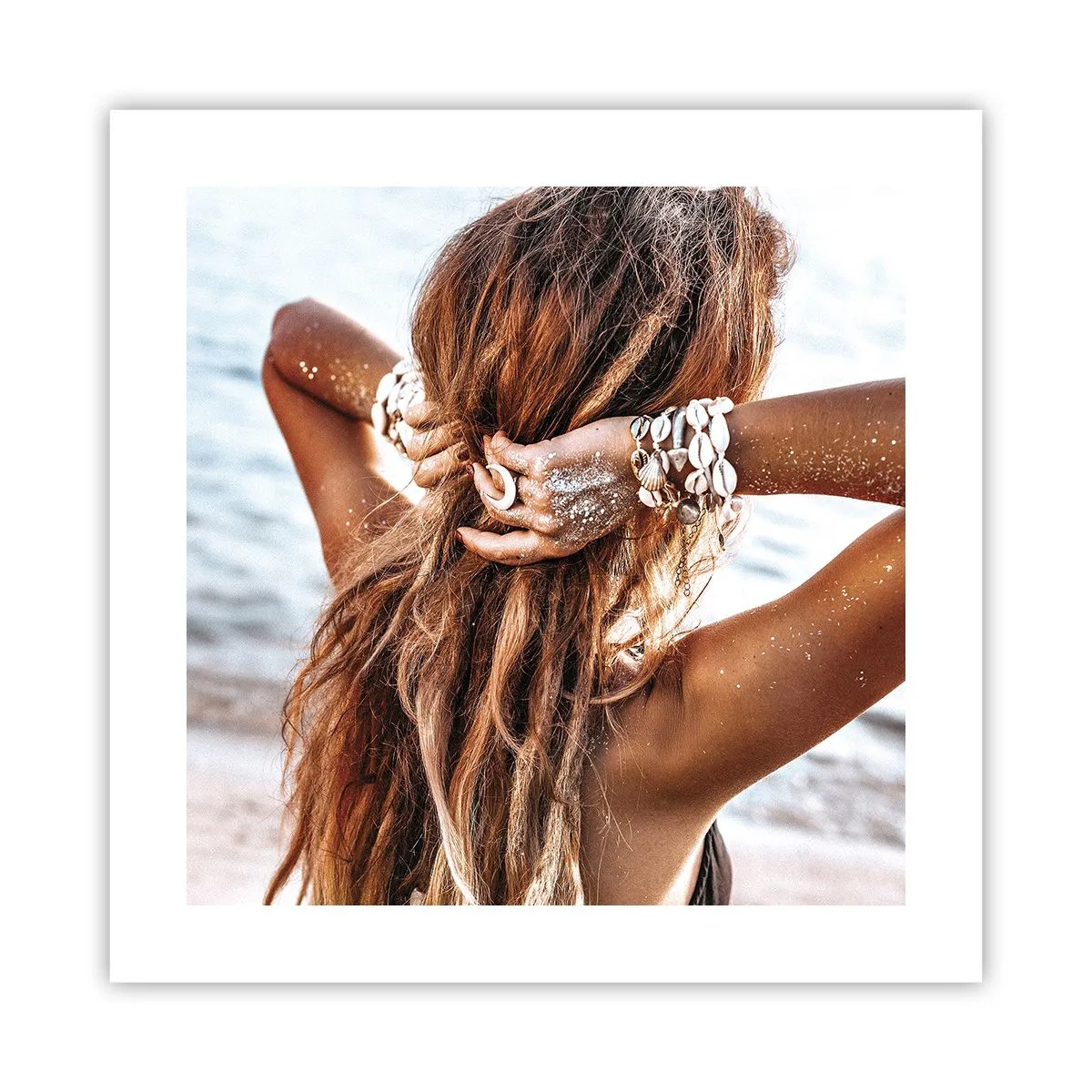 Plakat - Siostra wody i słońca - 40x40 cm