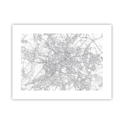 Plakat - Kwiat Berlina - 40x30 cm