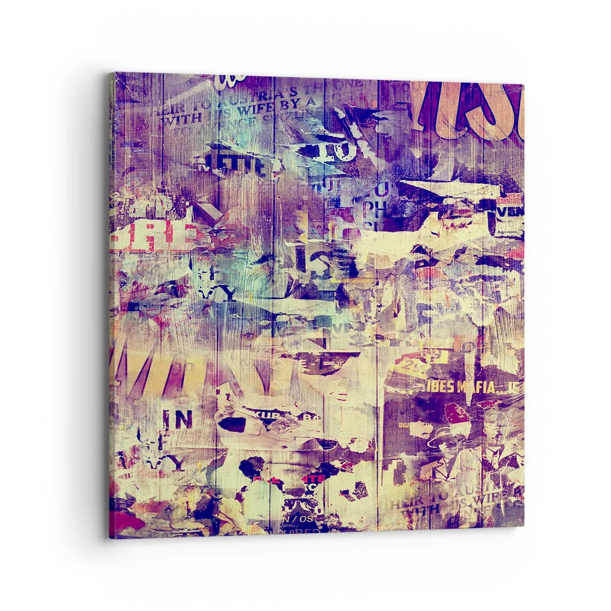 Obraz na płótnie - I tyle zostanie - 70x70 cm